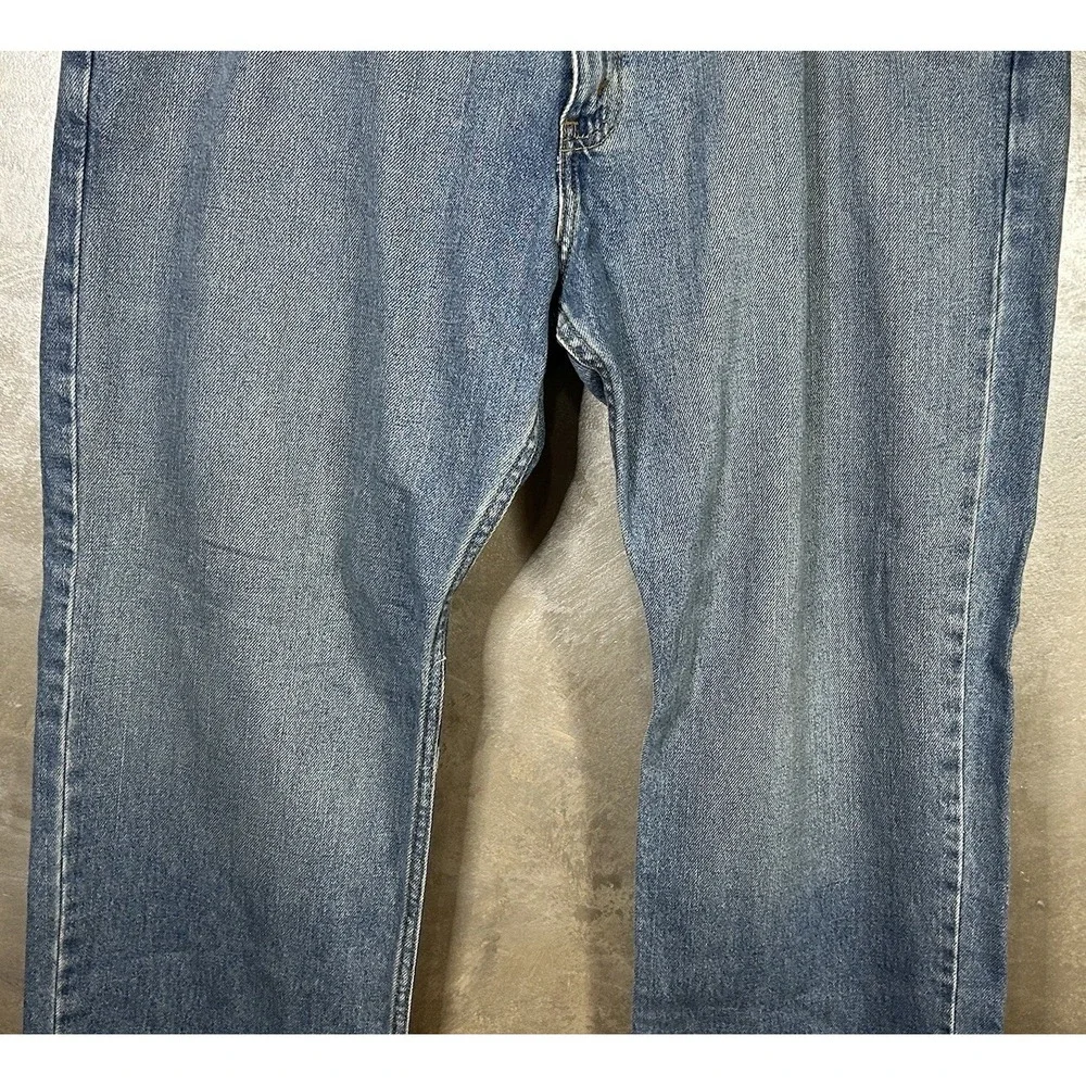 Levi‎ Strauss Signature Blue Jeans Mens Size 40x30 Straight Fit Work Wear